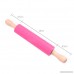 Non-Stick Rolling Pin for Small Size Rolling Dough Baking Pink -12 inch - B06XGFCXY4
